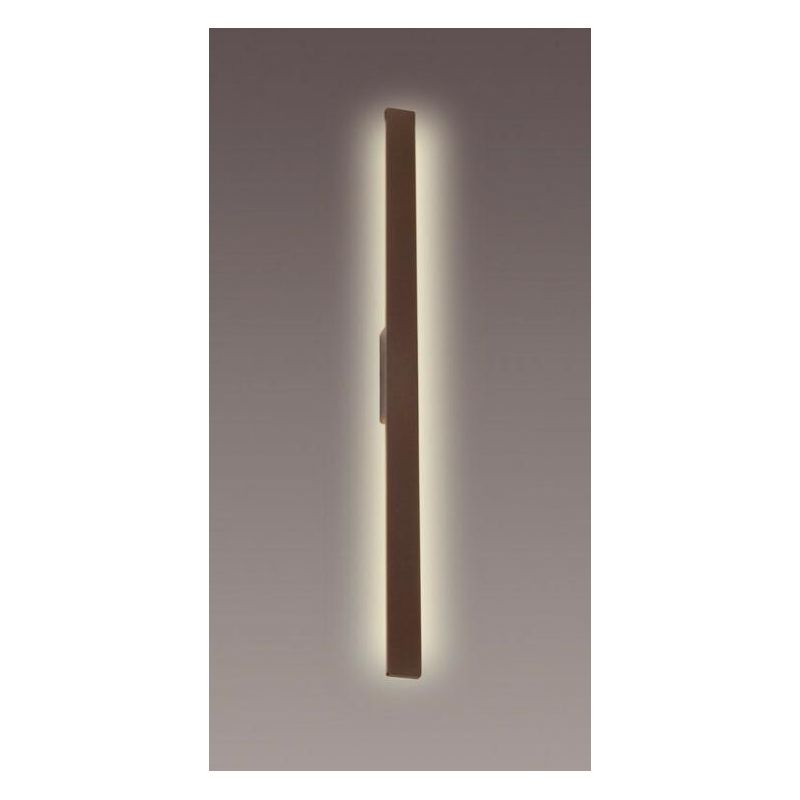 LOTUS APPLIQUE RETTANGOLARE DA ESTERNO IP54 ALLUMINIO 4 COLORI LED INTEGRATO 2 MISURE DESIGN MODERNO Mantra - Cristalensi Shop O