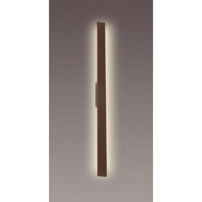 LOTUS APPLIQUE RETTANGOLARE DA ESTERNO IP54 ALLUMINIO 4 COLORI LED INTEGRATO 2 MISURE DESIGN MODERNO Mantra - Cristalensi Shop O