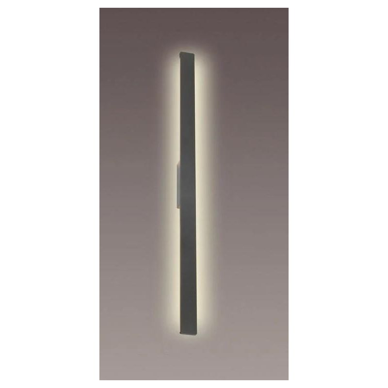 LOTUS APPLIQUE RETTANGOLARE DA ESTERNO IP54 ALLUMINIO 4 COLORI LED INTEGRATO 2 MISURE DESIGN MODERNO Mantra - Cristalensi Shop O