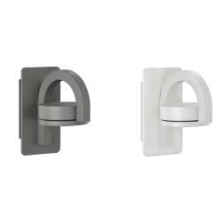 IGUAZU APPLIQUE DA ESTERNO ORIENTABILE ALLUMINIO ANTRACITE O BIANCO IP54 LAMPADINA ATTACCO GX53 Mantra - Cristalensi Shop Online