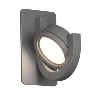 IGUAZU APPLIQUE DA ESTERNO ORIENTABILE ALLUMINIO ANTRACITE O BIANCO IP54 LAMPADINA ATTACCO GX53 Mantra - Cristalensi Shop Online