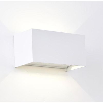 DAVOS APPLIQUE RETTANGOLARE 4 COLORI IP54 LED 24W LUCE 3000K O 4000K FASCI DI LUCE REGOLABILI Mantra - Cristalensi Shop Online