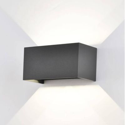 DAVOS APPLIQUE RETTANGOLARE 4 COLORI IP54 LED 24W LUCE 3000K O 4000K FASCI DI LUCE REGOLABILI Mantra - Cristalensi Shop Online