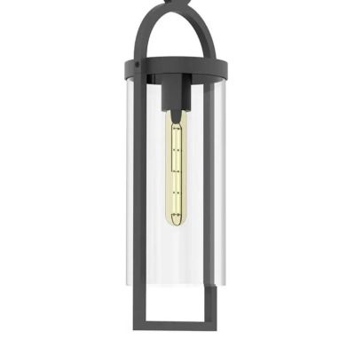 MAYA PLAFONIERA DA ESTERNO IP54 IN ALLUMINIO E VETRO FINITURA ANTRACITE STILE VINTAGE LAMPADINA ATTACCO E27 Mantra - Cristalensi
