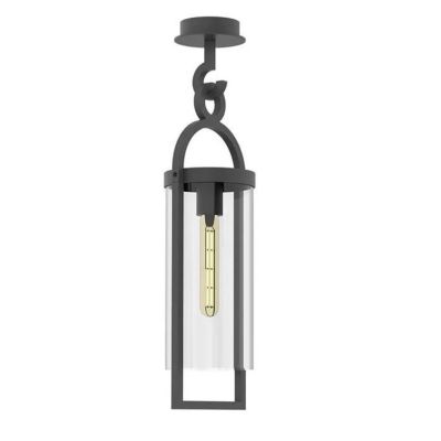 MAYA PLAFONIERA DA ESTERNO IP54 IN ALLUMINIO E VETRO FINITURA ANTRACITE STILE VINTAGE LAMPADINA ATTACCO E27 Mantra - Cristalensi