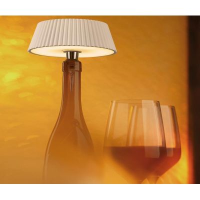RELAX TAPPO LAMPADA RICARICABILE MODERNA LED 2W LUCE 3000K DIMMERABILE IP54 TOUCH DIMMER Mantra - Cristalensi Shop Online
