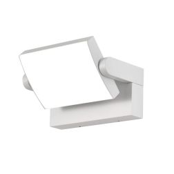 COOPER APPLIQUE DA ESTERNO RETTANGOLARE IP54 BIANCA O NERA LED 20W LUCE 3000K ORIENTABILE MODERNA Mantra - Cristalensi Shop Onli