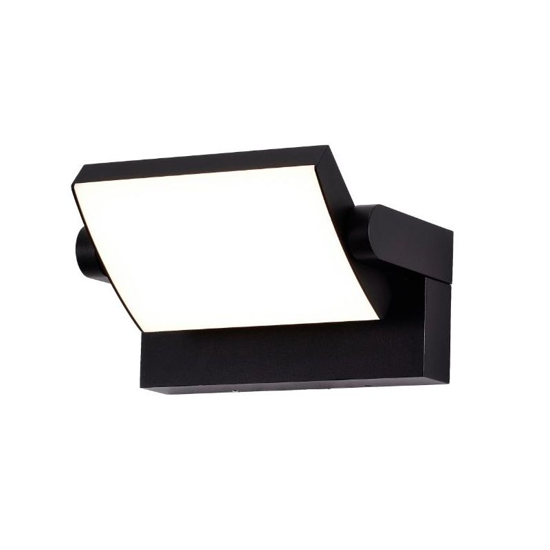 COOPER APPLIQUE DA ESTERNO RETTANGOLARE IP54 BIANCA O NERA LED 20W LUCE 3000K ORIENTABILE MODERNA Mantra - Cristalensi Shop Onli