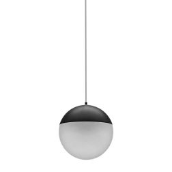 KILDA SOSPENSIONE SINGOLA A SFERA ALLUMINIO BIANCO,ORO O NERO LED 10W LUCE 3000K MODERNA Mantra - Cristalensi Shop Online 2
