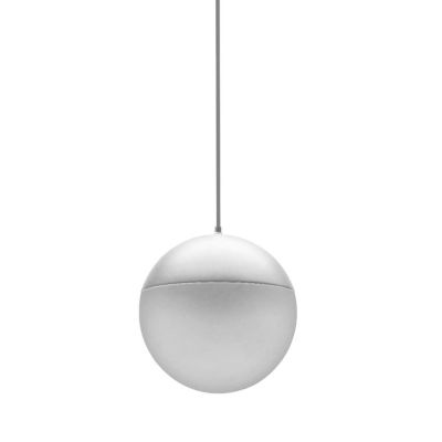 KILDA SOSPENSIONE SINGOLA A SFERA ALLUMINIO BIANCO,ORO O NERO LED 10W LUCE 3000K MODERNA Mantra - Cristalensi Shop Online