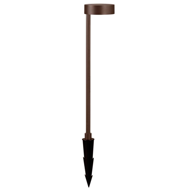 NAGANO PALO DA GIARDINO CON SUPPORTO O CON PICCHETTO NERO O CORTEN ALTEZZA CM 80 LED 7W LUCE 3000K Mantra - Cristalensi Shop Onl