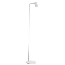 SAL LAMPADA DA TERRA IN METALLO BIANCO, NERO O ORO ALTEZZA CM 120 MODERNA ATTACCO GU10 Mantra - Cristalensi Shop Online 2