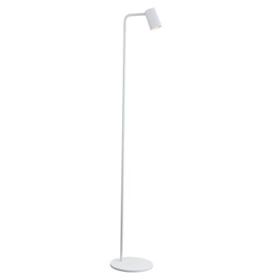 SAL LAMPADA DA TERRA IN METALLO BIANCO, NERO O ORO ALTEZZA CM 120 MODERNA ATTACCO GU10 Mantra - Cristalensi Shop Online