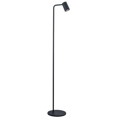 SAL LAMPADA DA TERRA IN METALLO BIANCO, NERO O ORO ALTEZZA CM 120 MODERNA ATTACCO GU10 Mantra - Cristalensi Shop Online