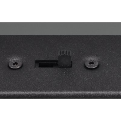 SEQUENCE APPLIQUE MODERNA LED 22W LUCE DIMMERABILE METALLO NERO CON FINITURE OTTONE O ALLUMINIO TRIO LIGHTING - Cristalensi Shop