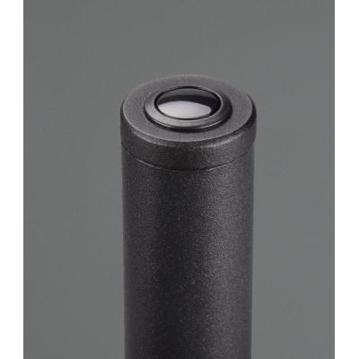 SEQUENCE PIANTANA MODERNA LED 32W LUCE DIMMERABILE METALLO NERO CON FINITURE OTTONE O ALLUMINIO TRIO LIGHTING - Cristalensi Shop