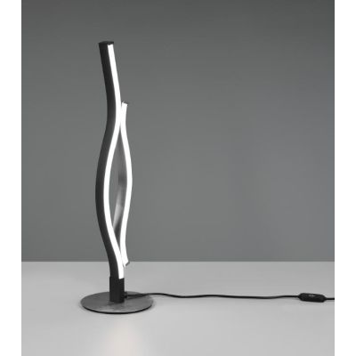 BLAZE LAMPADA DA TAVOLO MODERNA LED 8W LUCE 2300-3000-4000K DIMMERABILE IN METALLO 2 FINITURE COLORE TRIO LIGHTING - Cristalensi