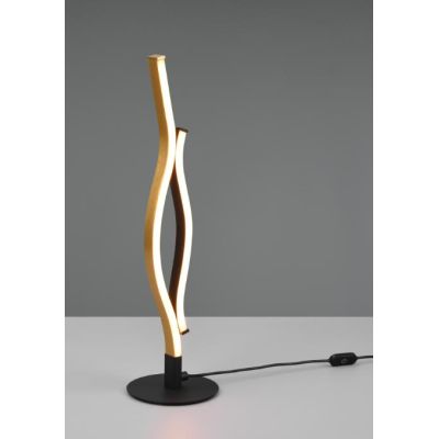 BLAZE LAMPADA DA TAVOLO MODERNA LED 8W LUCE 2300-3000-4000K DIMMERABILE IN METALLO 2 FINITURE COLORE TRIO LIGHTING - Cristalensi