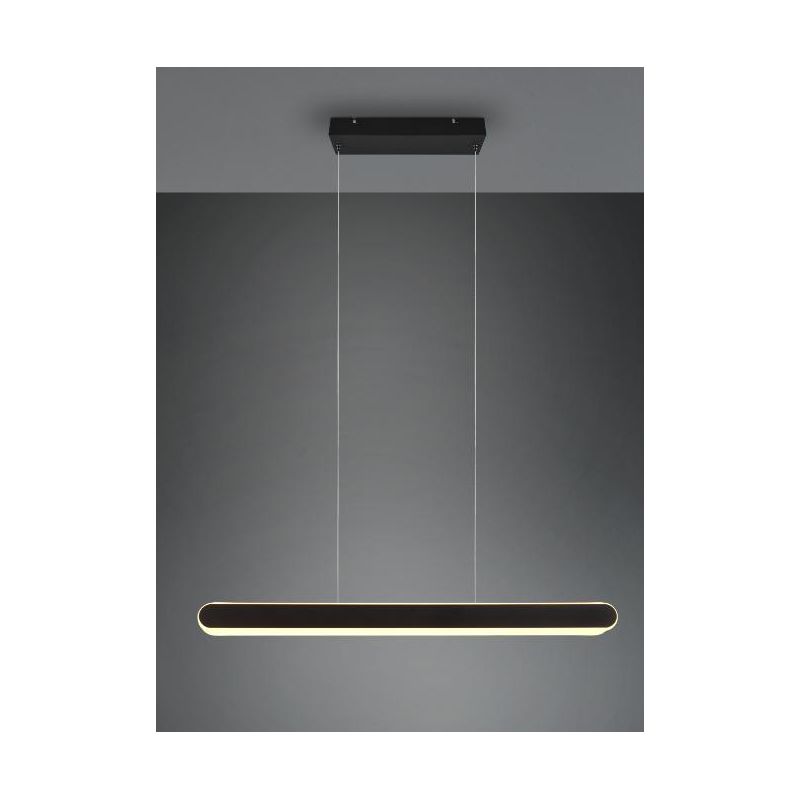 HELIOS SOSPENSIONE ESTENSIBILE LED 48W LUCE 2700-6500K DIMMERABILE 3 FINITURE COLORE MODERNA TRIO LIGHTING - Cristalensi Shop On