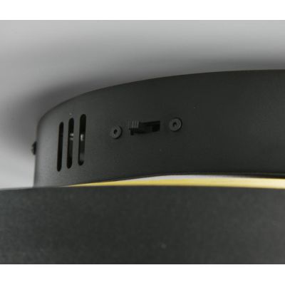 CAYA PLAFONIERA TONDEGGIANTE LED 58W LUCE DIMMERABILE METALLO NERO/ORO OPPURE ALLUMINIO MODERNA TRIO LIGHTING - Cristalensi Shop