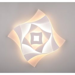 AKITA PLAFONIERA SQUADRATA MODERNA LED 56W LUCE DIMMERABILE TELECOMANDO INCLUSO TRIO LIGHTING - Cristalensi Shop Online 2