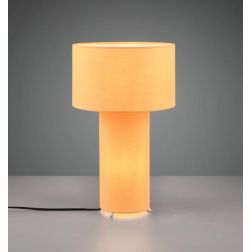 BALE LAMPADA DA TAVOLO IN TESSUTO 4 COLORI ALTEZZA CM 40 DIAMETRO CM 24 LAMPADINA ATTACCO E27 TRIO LIGHTING - Cristalensi Shop O 2