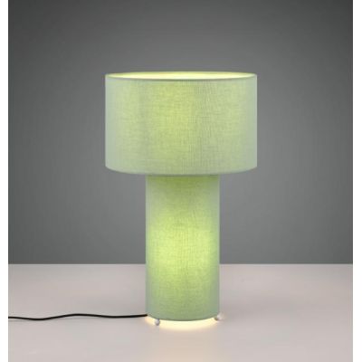 BALE LAMPADA DA TAVOLO IN TESSUTO 4 COLORI ALTEZZA CM 40 DIAMETRO CM 24 LAMPADINA ATTACCO E27 TRIO LIGHTING - Cristalensi Shop O
