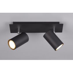 MARLEY FARETTO A 2 SPOT ORIENTABILI IN METALLO 5 FINITURE COLORE ATTACCO 2xGU10 TRIO LIGHTING - Cristalensi Shop Online 2