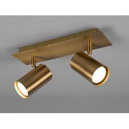 MARLEY FARETTO A 2 SPOT ORIENTABILI IN METALLO 5 FINITURE COLORE ATTACCO 2xGU10 TRIO LIGHTING - Cristalensi Shop Online
