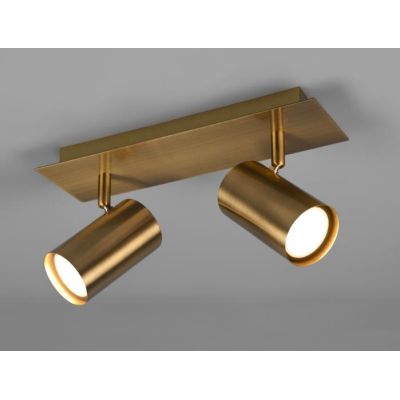 MARLEY FARETTO A 2 SPOT ORIENTABILI IN METALLO 5 FINITURE COLORE ATTACCO 2xGU10 TRIO LIGHTING - Cristalensi Shop Online