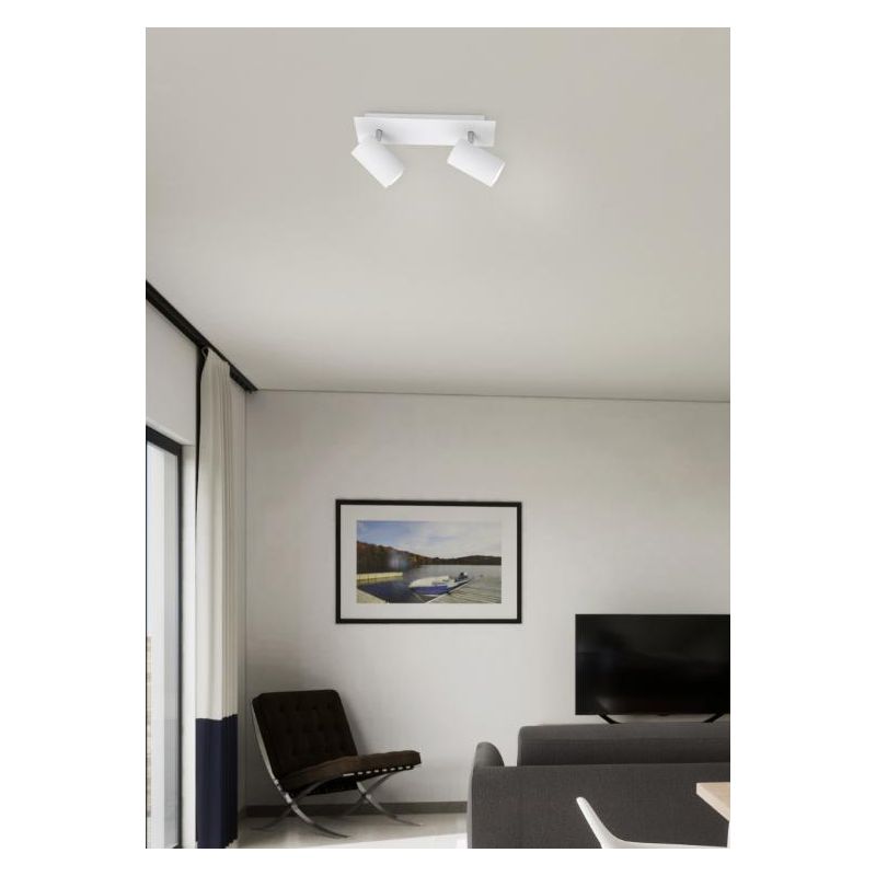 MARLEY FARETTO A 2 SPOT ORIENTABILI IN METALLO 5 FINITURE COLORE ATTACCO 2xGU10 TRIO LIGHTING - Cristalensi Shop Online