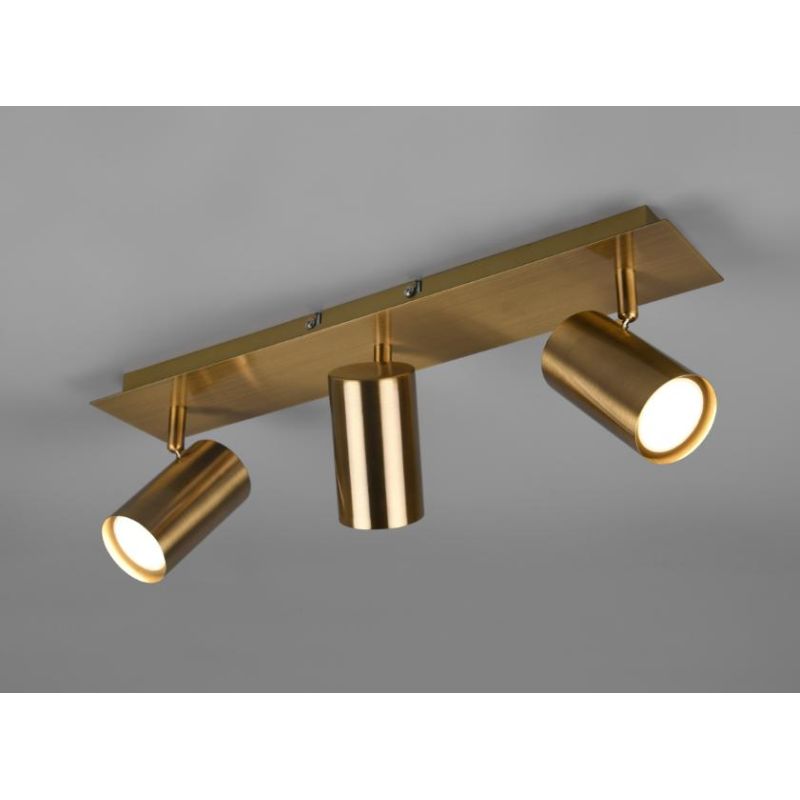 MARLEY FARETTO A 3 SPOT ORIENTABILI IN METALLO 5 FINITURE COLORE ATTACCO 3xGU10 TRIO LIGHTING - Cristalensi Shop Online