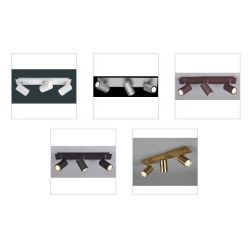 MARLEY FARETTO A 3 SPOT ORIENTABILI IN METALLO 5 FINITURE COLORE ATTACCO 3xGU10 TRIO LIGHTING - Cristalensi Shop Online