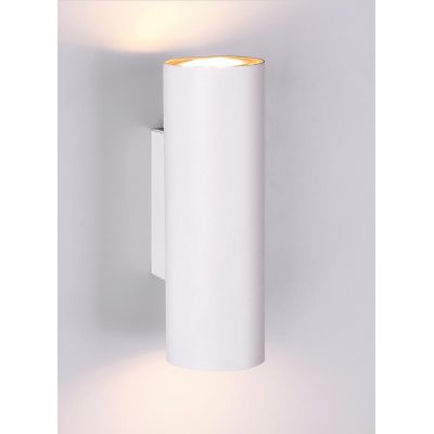 MARLEY APPLIQUE CILINDRICA IN METALLO 5 FINITURE COLORE BI-EMISSIONE ATTACCO 2XGU10 TRIO LIGHTING - Cristalensi Shop Online