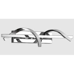 ISABEL APPLIQUE MODERNA LED 8.5W LUCE 4000K DIMMERABILE METALLO FINITURA CROMO RL - Cristalensi Shop Online 2