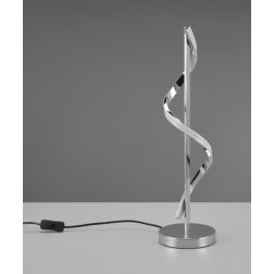 ISABEL LAMPADA DA TAVOLO MODERNA LED 8.5W LUCE 4000K DIMMERABILE METALLO FINITURA CROMO RL - Cristalensi Shop Online 2