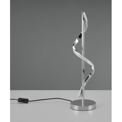 ISABEL LAMPADA DA TAVOLO MODERNA LED 8.5W LUCE 4000K DIMMERABILE METALLO FINITURA CROMO RL - Cristalensi Shop Online