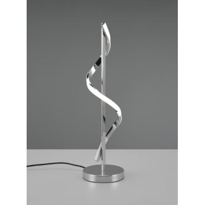 ISABEL LAMPADA DA TAVOLO MODERNA LED 8.5W LUCE 4000K DIMMERABILE METALLO FINITURA CROMO RL - Cristalensi Shop Online