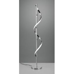 ISABEL PIANTANA MODERNA LED 21.5W LUCE 4000K DIMMERABILE ALTEZZA CM 120 METALLO FINITURA CROMO RL - Cristalensi Shop Online