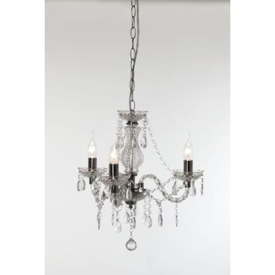 LUSTER LAMPADARIO A SOSPENSIONE 3 LUCI IN METALLO E ACRILICO 3 COLORI D46 STILE CLASSICO RL - Cristalensi Shop Online