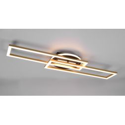 TWISTER PLAFONIERA LED 30W LUCE DIMMERABILE IN METALLO 5 COLORI CON RETTANGOLI ORIENTABILI RL - Cristalensi Shop Online 2