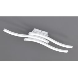 ROUTE PLAFONIERA MODERNA LED 15W LUCE 3000K o 4000K CON 3 BACCHETTE METALLO 5 COLORI RL - Cristalensi Shop Online 2