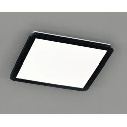 CAMILLUS PLAFONIERA QUADRATA 30X30 LED 16W IP44 DIMMERABILE MODERNA BIANCA O NERA RL - Cristalensi Shop Online 2