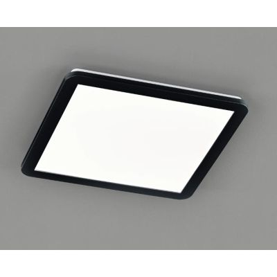 CAMILLUS PLAFONIERA QUADRATA 30X30 LED 16W IP44 DIMMERABILE MODERNA BIANCA O NERA RL - Cristalensi Shop Online