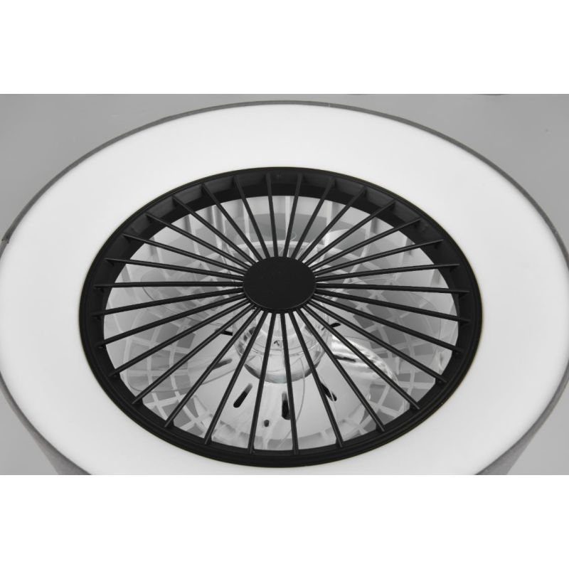 FARSUND PLAFONIERA CON VENTILATORE INTEGRATO LUCE LED 26.8W DIMMERABILE CON TELECOMANDO E TIMER RL - Cristalensi Shop Online