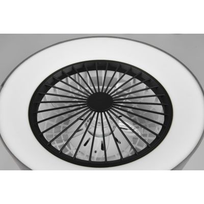 FARSUND PLAFONIERA CON VENTILATORE INTEGRATO LUCE LED 26.8W DIMMERABILE CON TELECOMANDO E TIMER RL - Cristalensi Shop Online