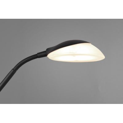 ORSON PIANTANA MODERNA IN METALLO 3 COLORI CON 2 DIFFUSORI IN VETRO ALTEZZA CM 180 LED 34W LUCE 3000K RL - Cristalensi Shop Onli