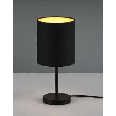 JERRY LAMPADA DA TAVOLO MODERNA IN METALLO E TESSUTO 3 COLORI LAMPADINA 1XE14 RL - Cristalensi Shop Online
