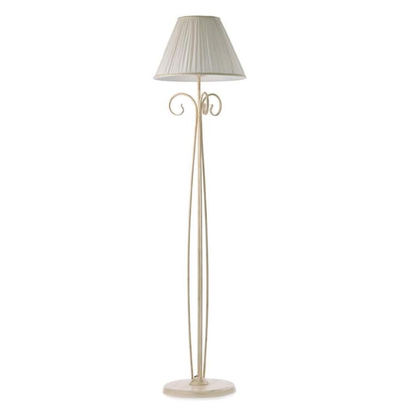 VIVIENNE PIANTANA CLASSICA COLORE AVORIO CHIARO CON PARALUMI IN TESSUTO PLISSE CRISTALENSI LIGHT - Cristalensi Shop Online