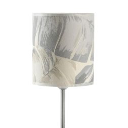 PIUME LAMPADA DA TAVOLO MODERNA IN ALLUMINIO CON DIFFUSORE IN PLASTICA STAMPATA LAMPADINA ATTACCO E27 CRISTALENSI LIGHT - Crista 2